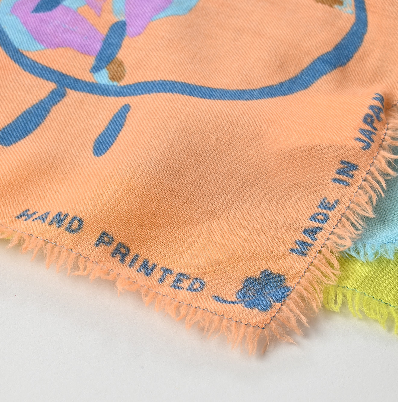 Float Snowflake Furoshiki Detail