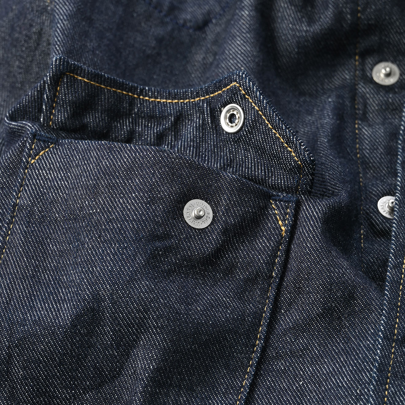 Indigo 45 Petite Denim 908 Eastern Shirt Nou Detail