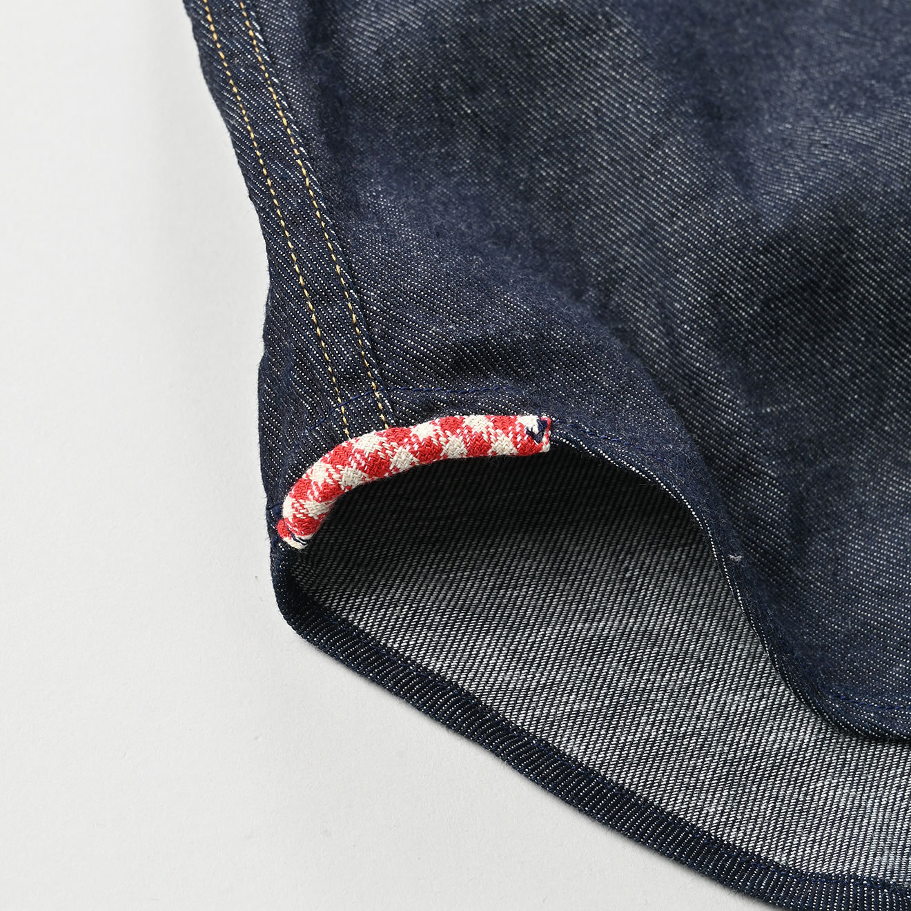 Indigo 45 Petite Denim 908 Eastern Shirt Nou Detail