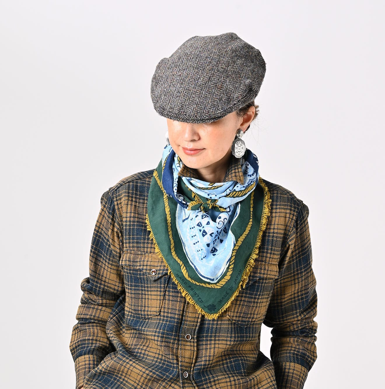 Aya Bandana Collection Furoshiki Female Model