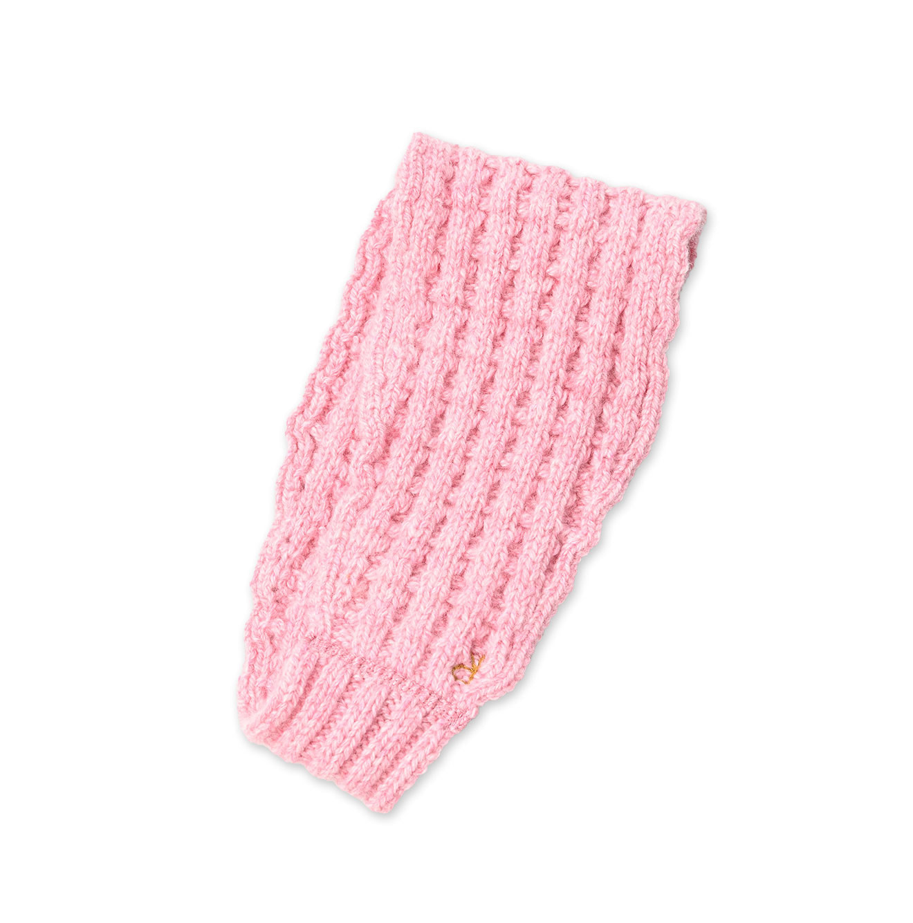 Cashmere Waffle Hair Band Pink Top
