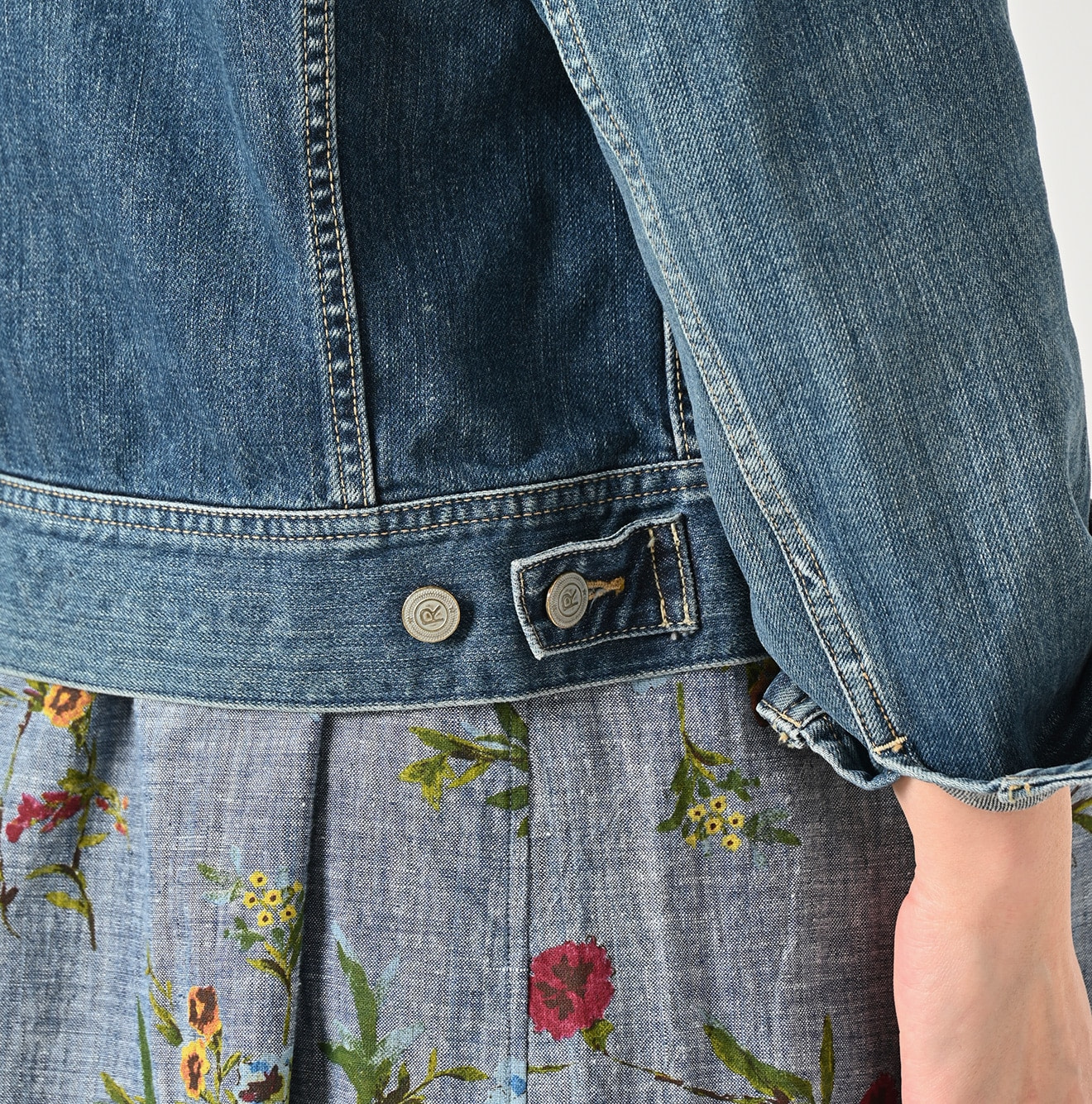 Rye Mugi Denim 908 Hikohime Zyu Detail