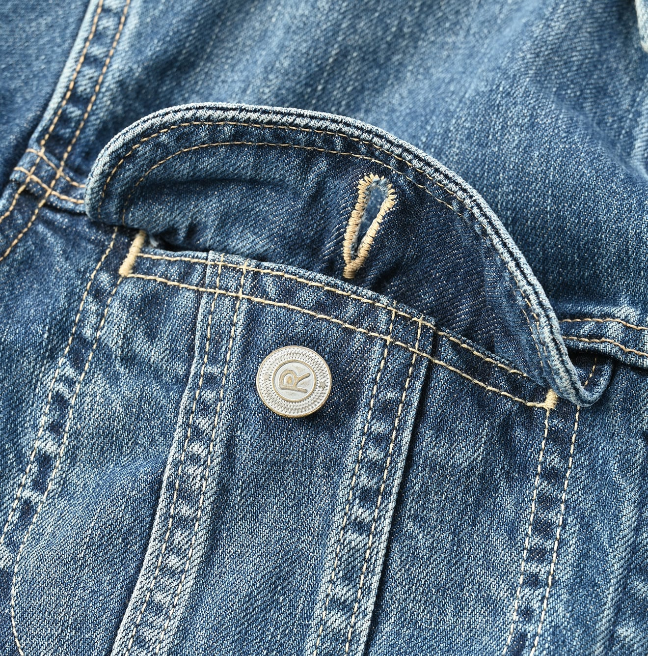 Rye Mugi Denim 908 Hikohime Zyu Detail