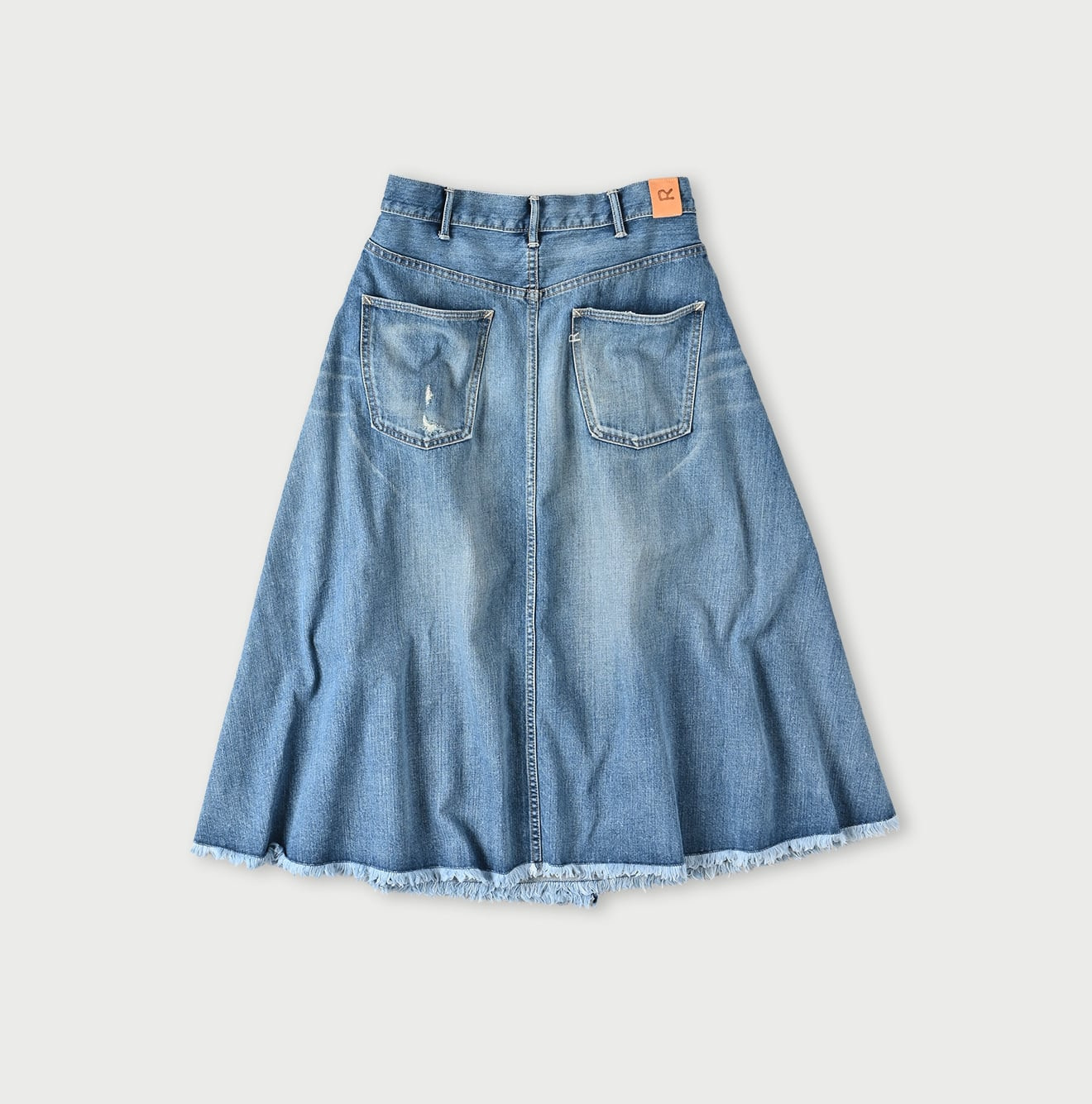 Rye Mugi Denim Crossover Skirt Sei Back