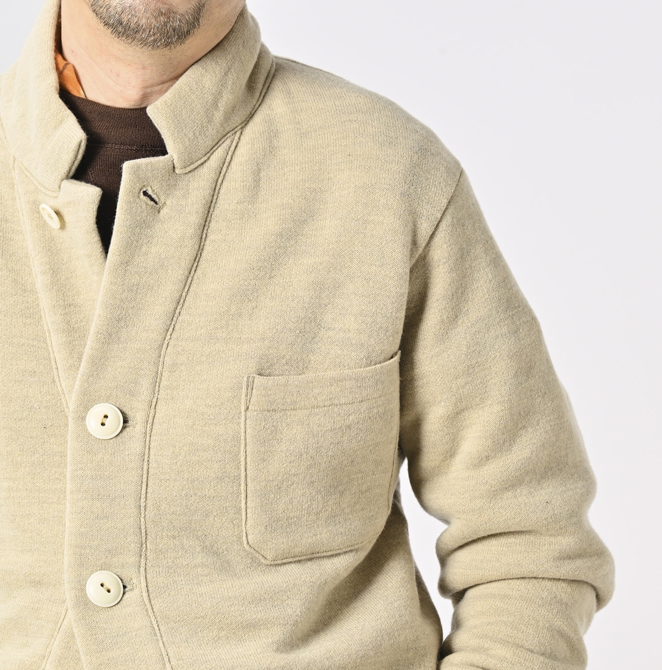 Horizontal Urake Jacket Detail