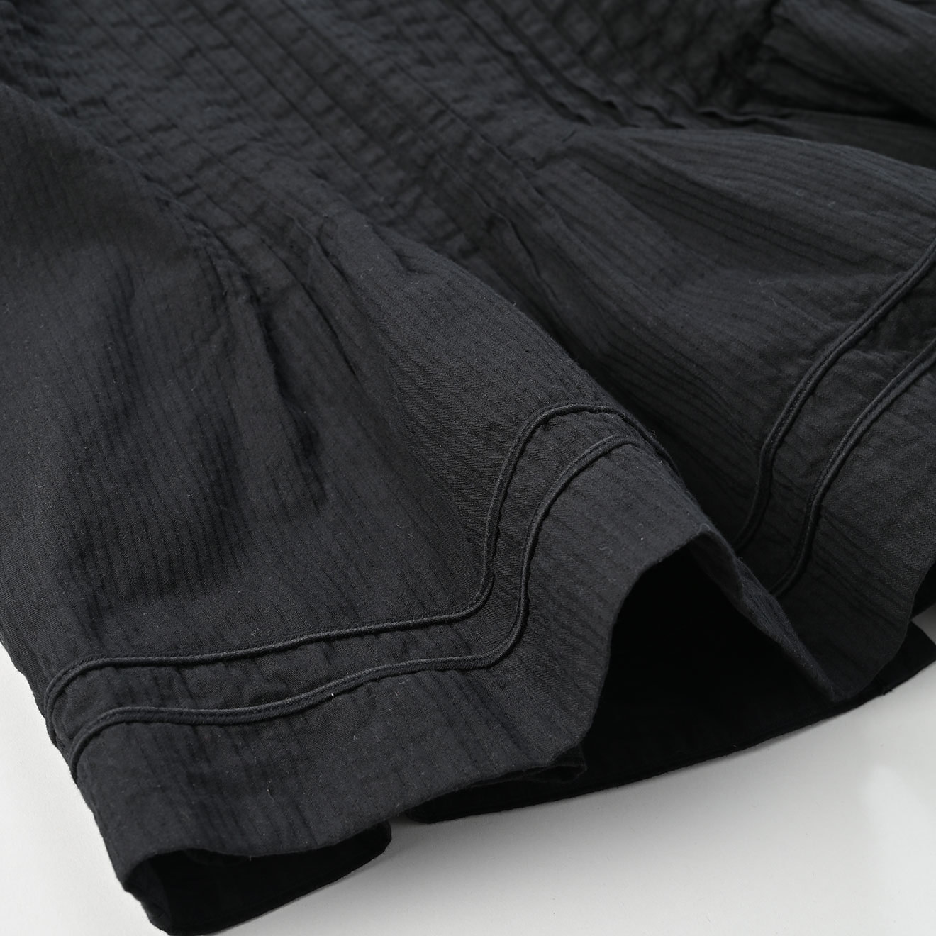 Dobby Stripe Sleeveless Top Detail