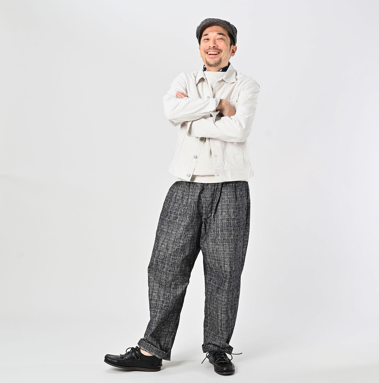 Rye Mugi Denim 908 Hikohime Jan White Male