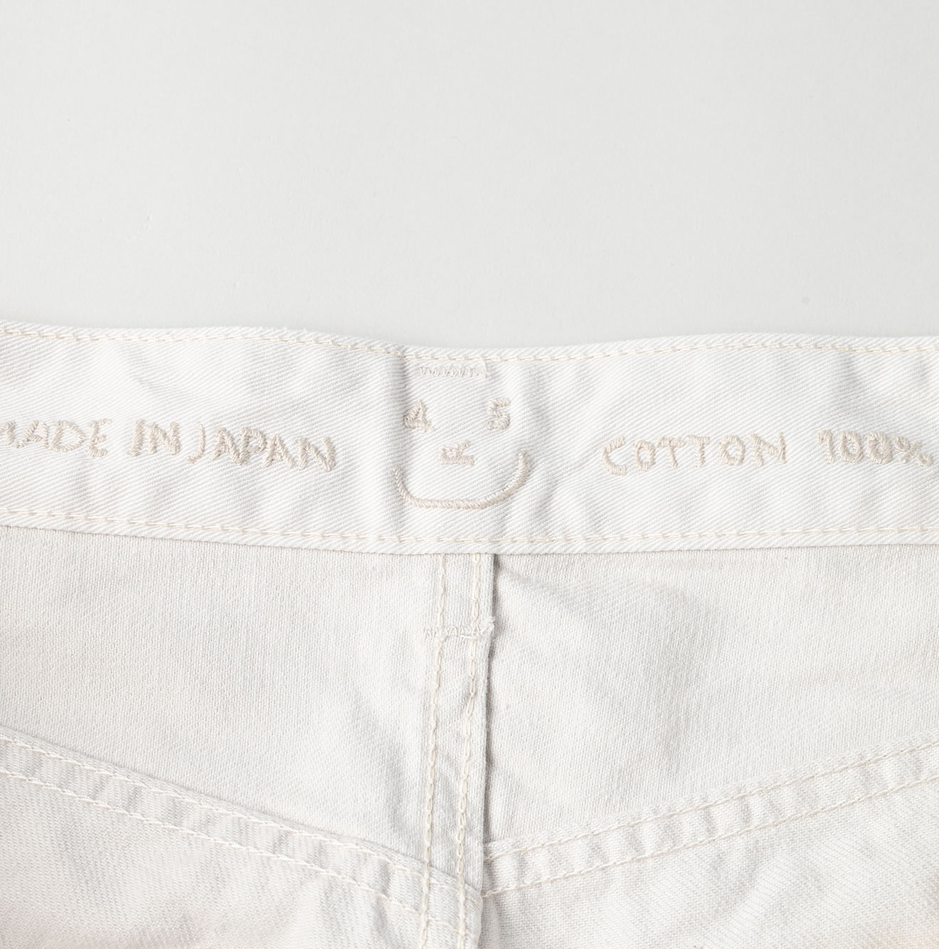 Rye Mugi Denim Charlotte 5 White Detail