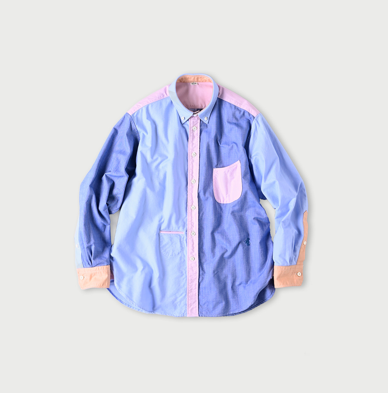 OX Crazy 908 Ocean Button Down Shirt Crazy