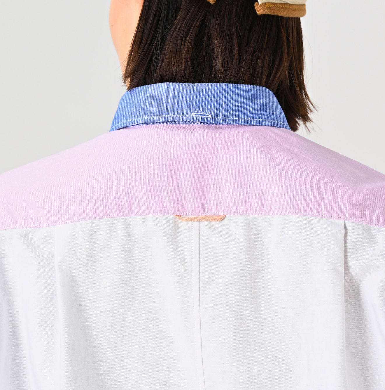 OX Crazy 908 Ocean Button Down Shirt Detail