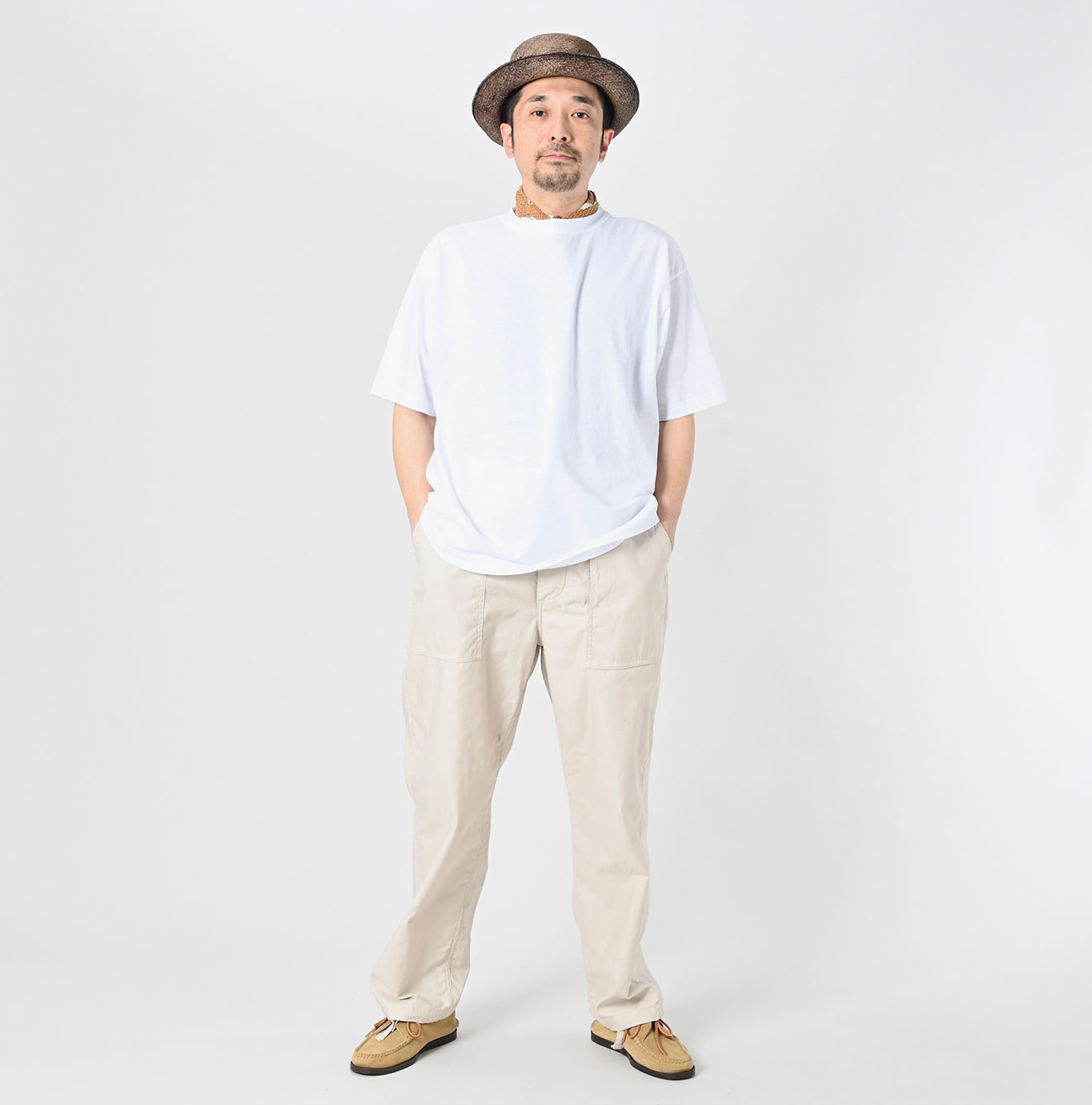 Tenjiku 908 Ocean T-shirt Male Model