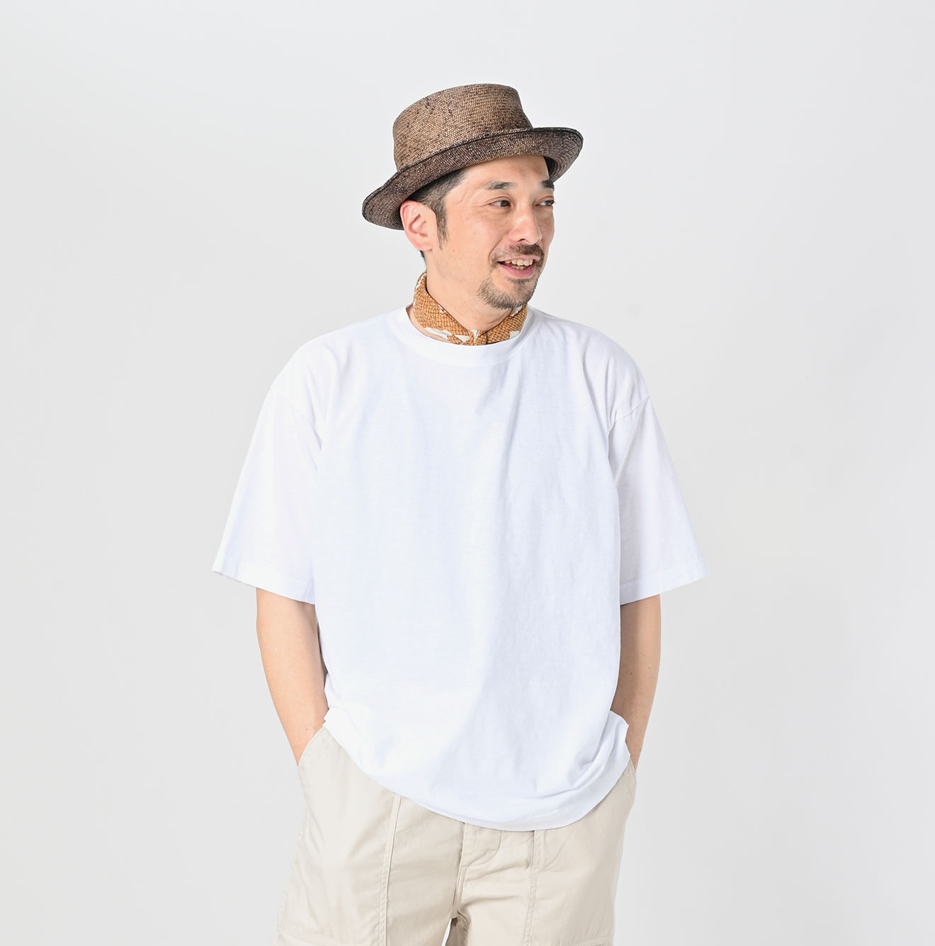 Tenjiku 908 Ocean T-shirt Male Model