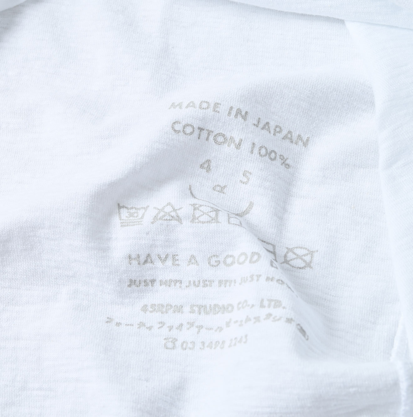 Tenjiku 908 45 Star T-shirt Detail
