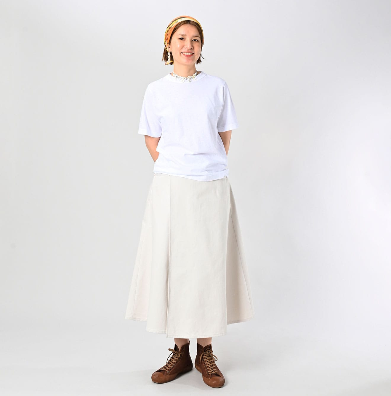 Tenjiku 908 45 Star T-shirt Female Model