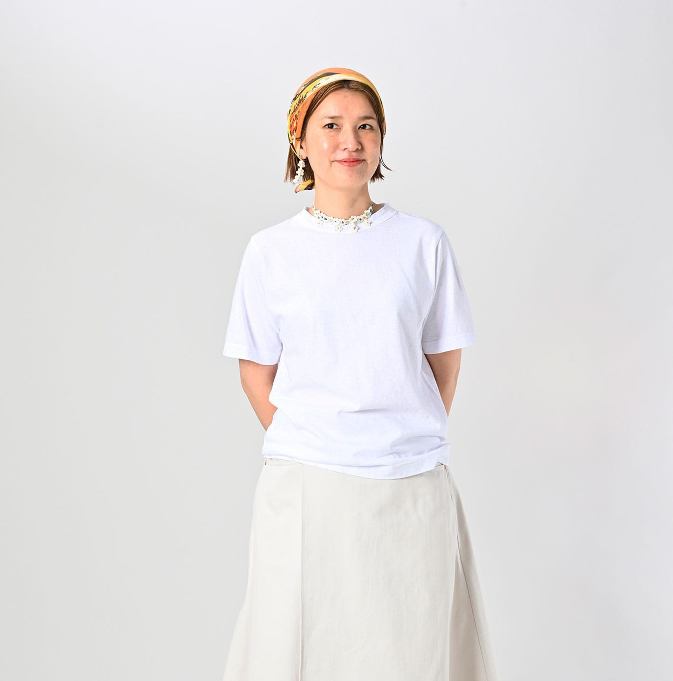 Tenjiku 908 45 Star T-shirt Female Model