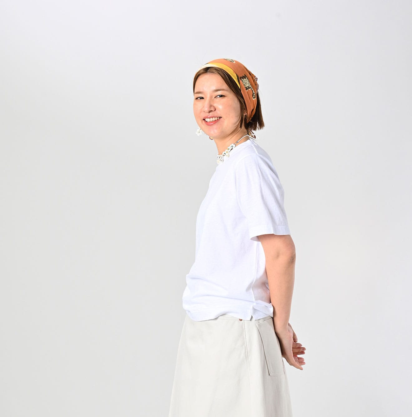 Tenjiku 908 45 Star T-shirt Female Model