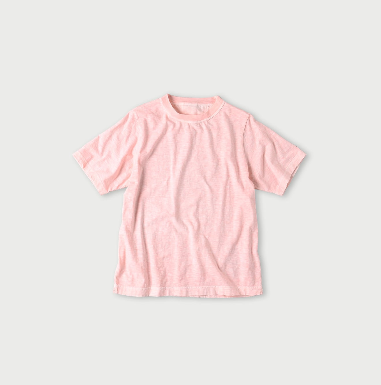 Plant Dyed Tenjiku 908 45 Star T-shirt Cherry Blossom