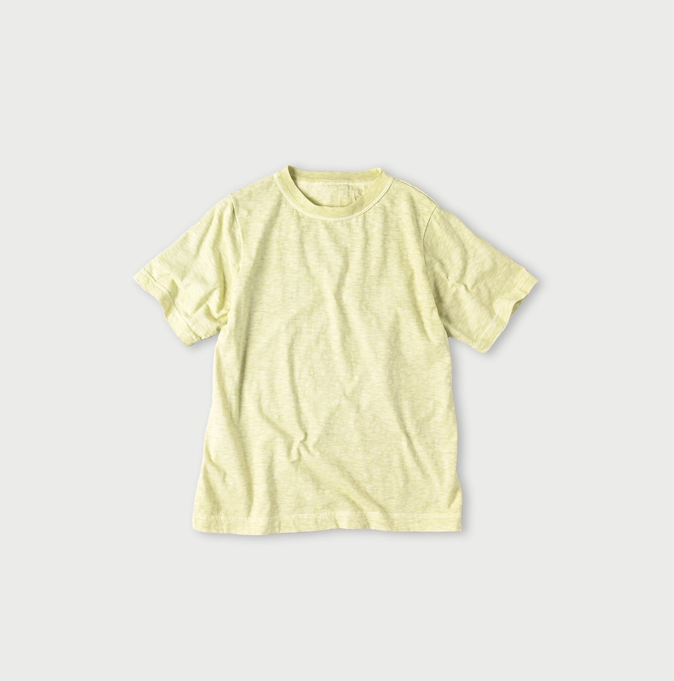 Plant Dyed Tenjiku 908 45 Star T-shirt Clover