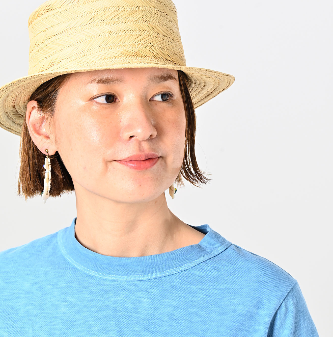 Plant Dyed Tenjiku 908 45 Star T-shirt Detail