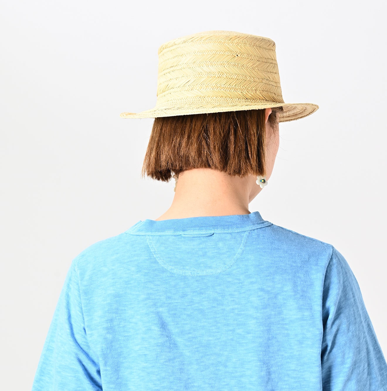 Plant Dyed Tenjiku 908 45 Star T-shirt Detail