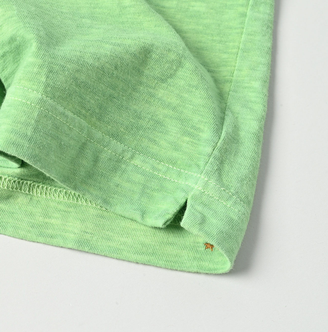 Plant Dyed Tenjiku 908 45 Star T-shirt Detail