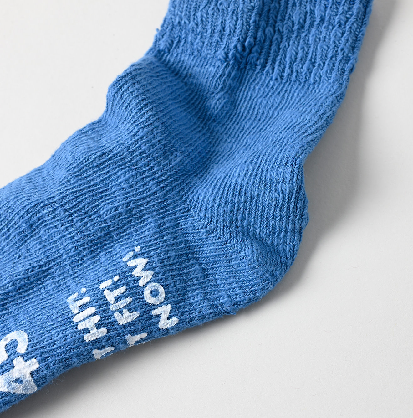 Plant Dyed Dozume Short Socks Detail