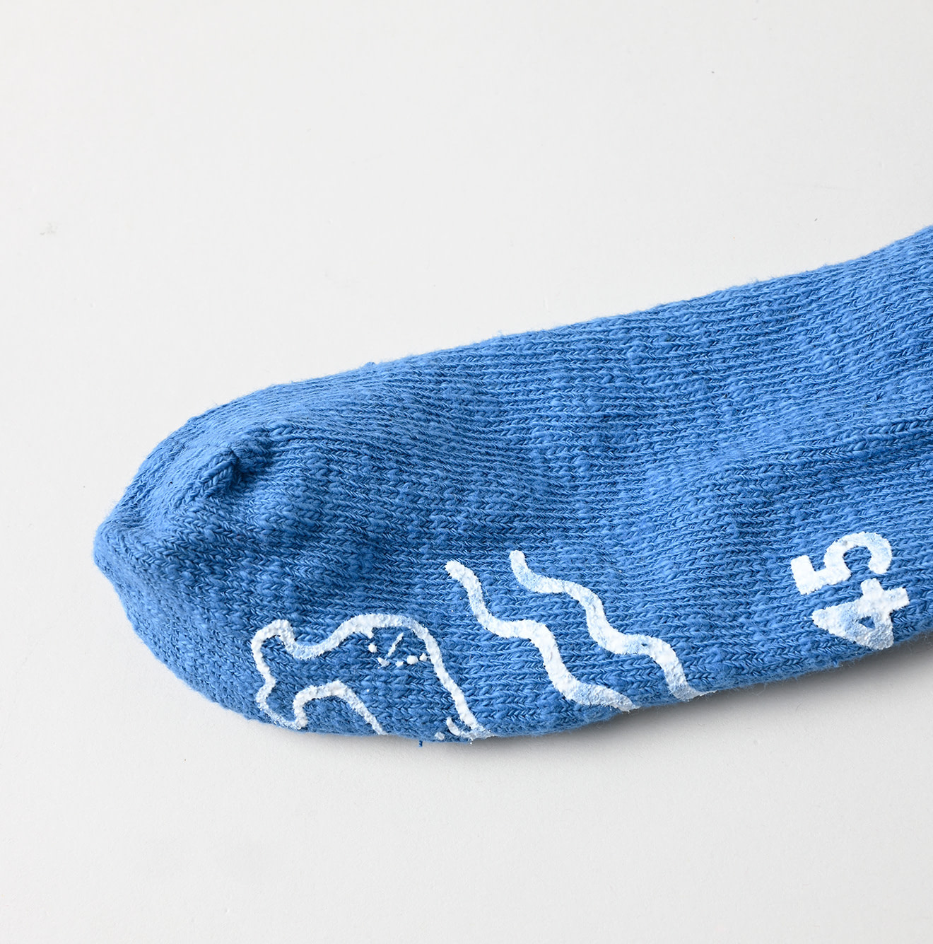 Plant Dyed Dozume Short Socks Detail