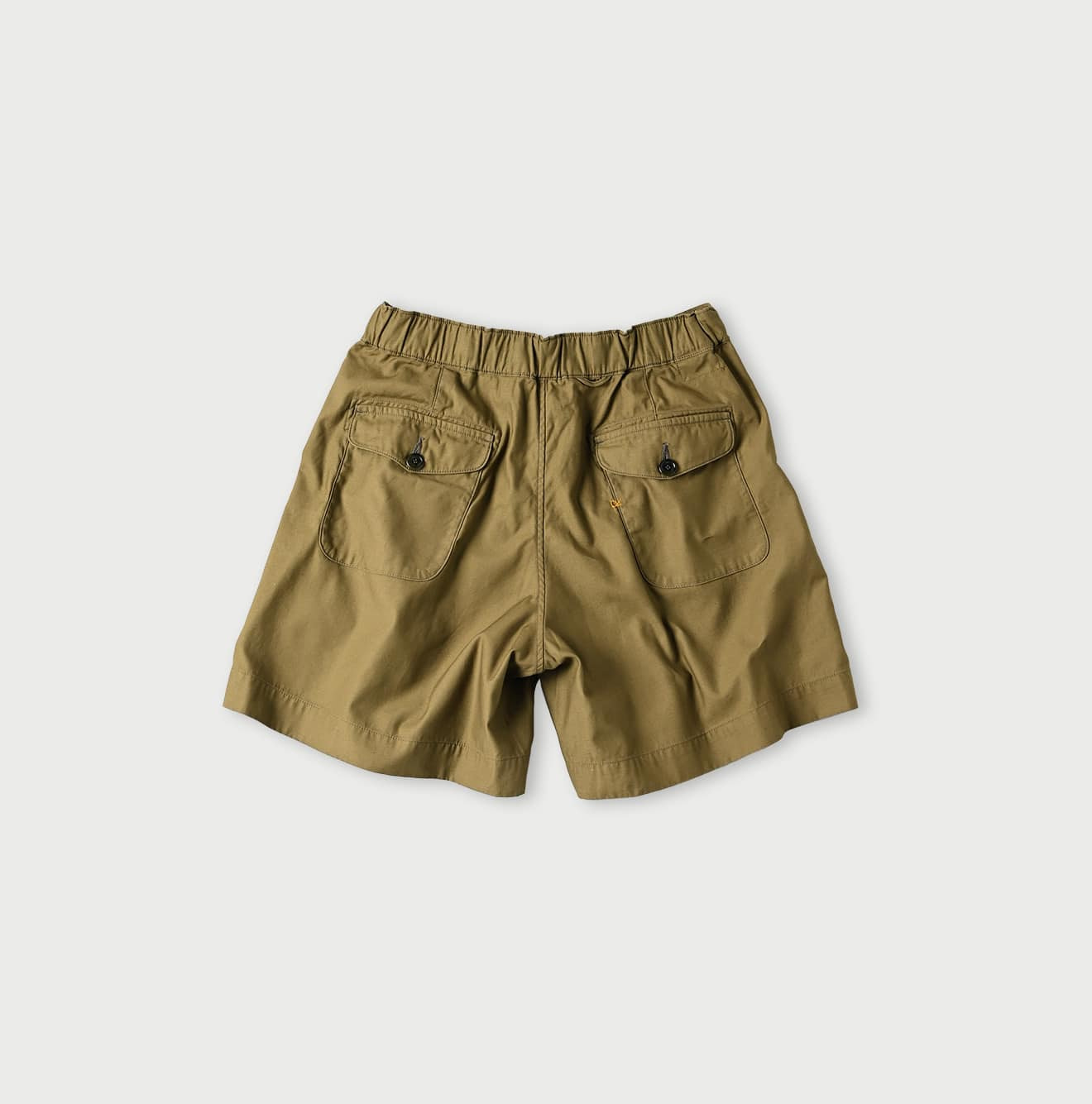 Thin Back Satin Easy Short Pants Antique Back