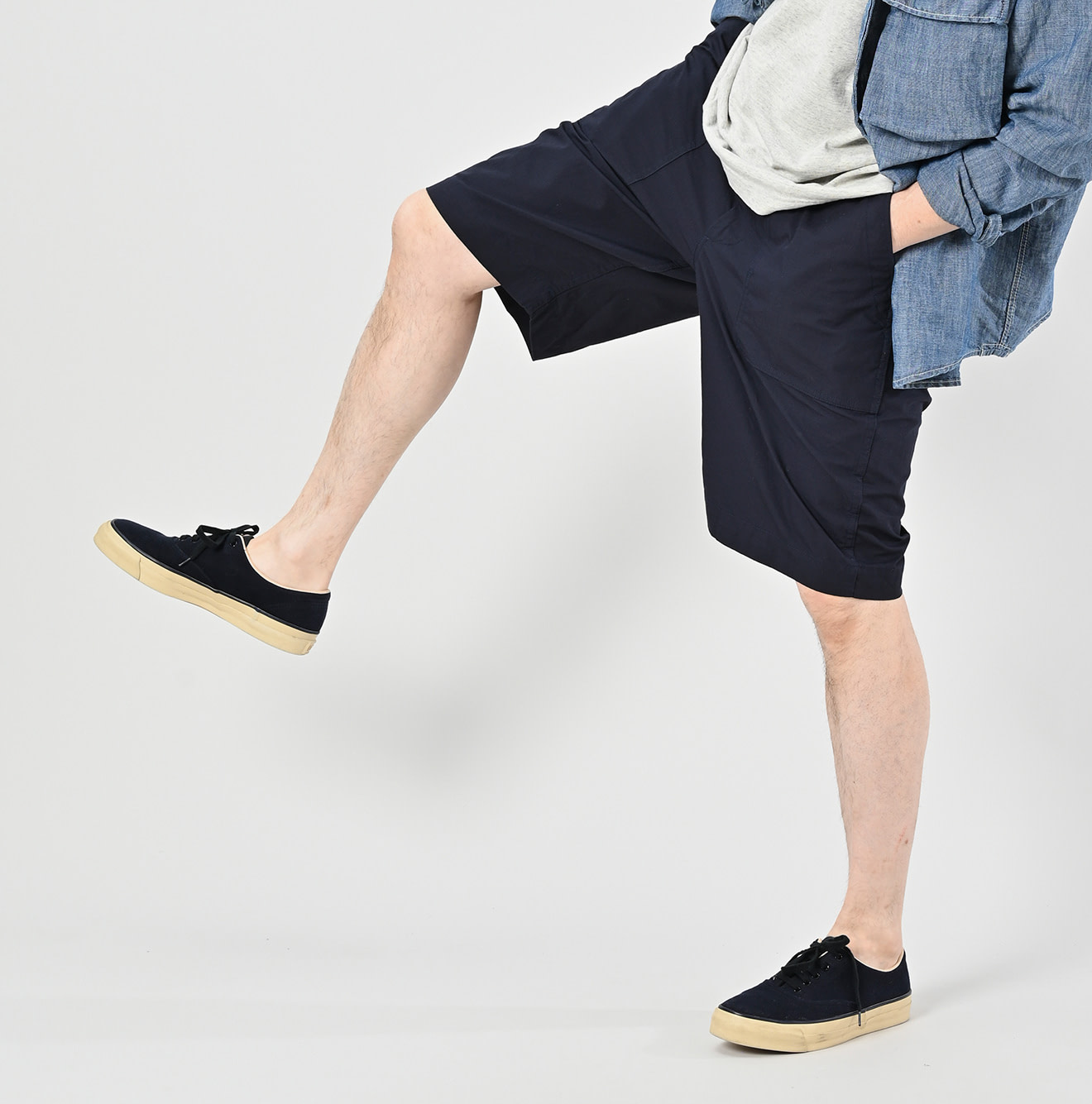 Ripstop 908 Baker Short Pants Male Model