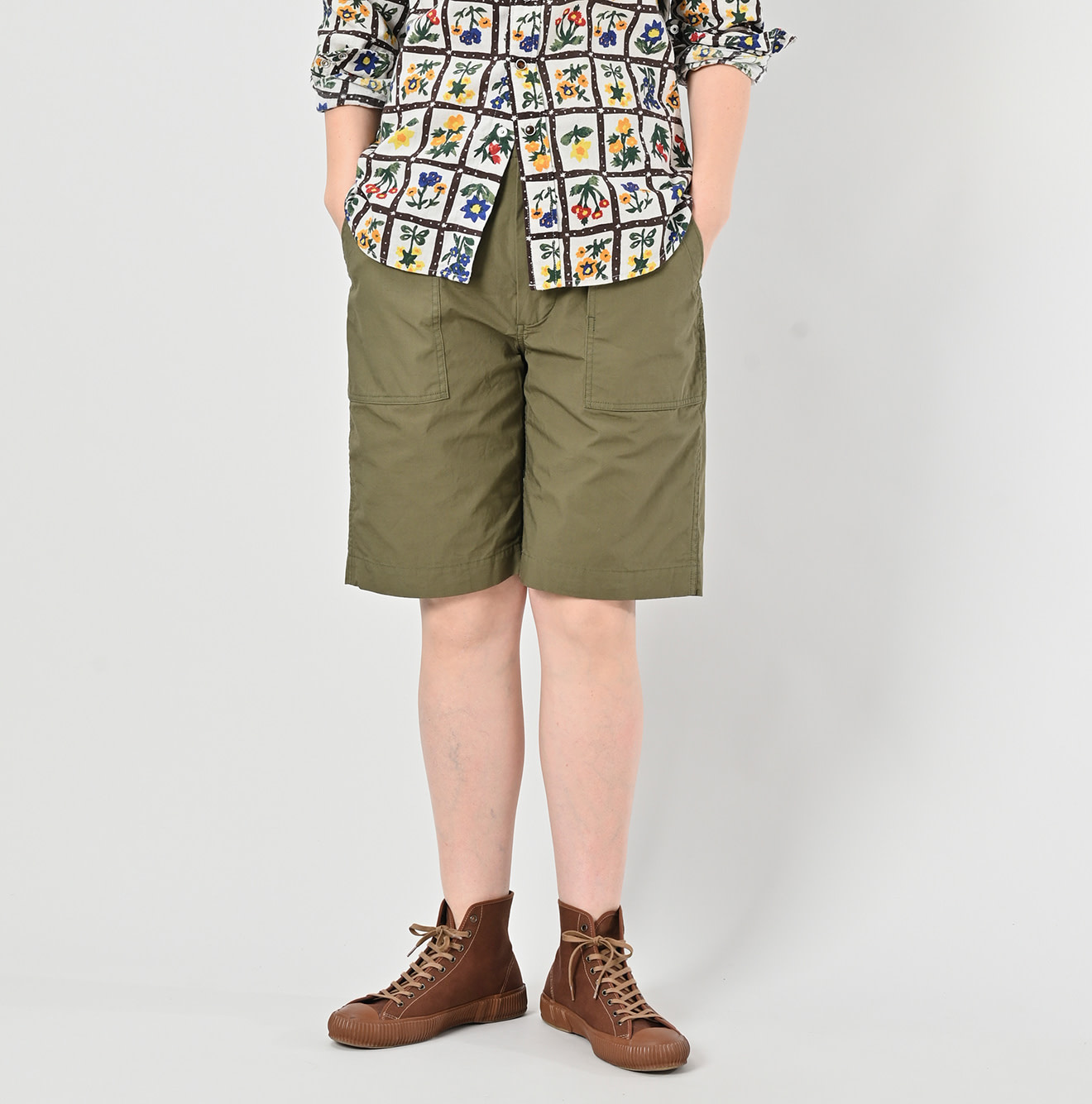 Ripstop 908 Baker Short Pants Female Model