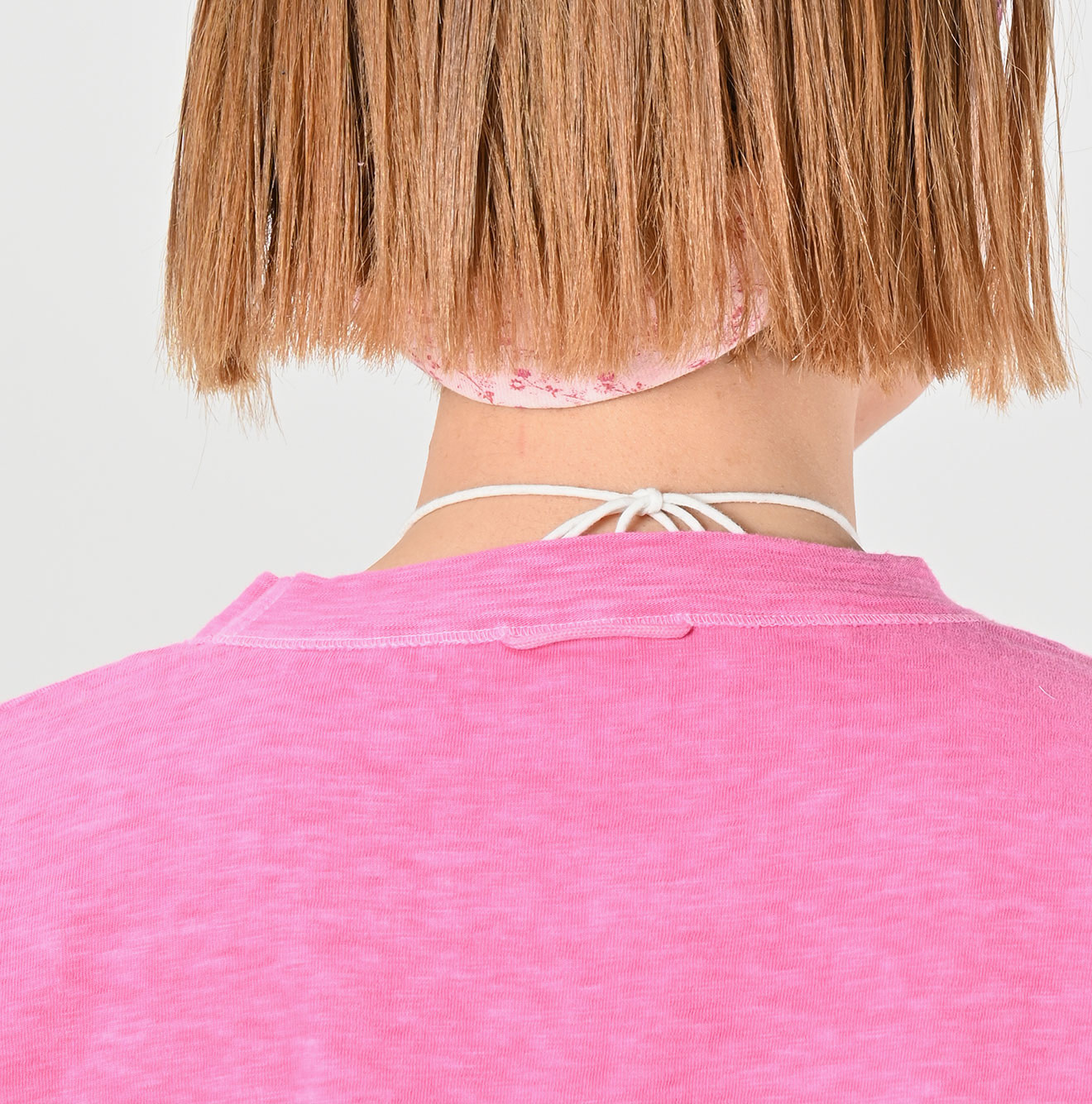 Sakura Dyed 908 Ocean T-shirt Detail