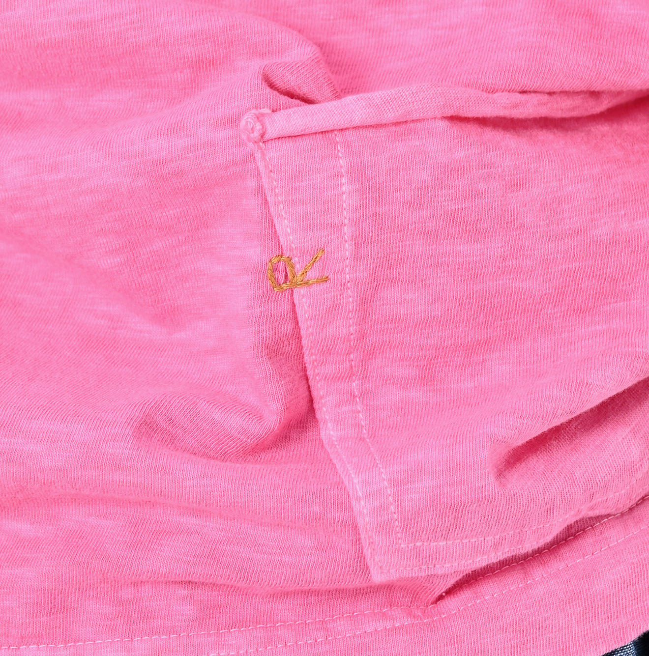 Sakura Dyed 908 Ocean T-shirt Detail