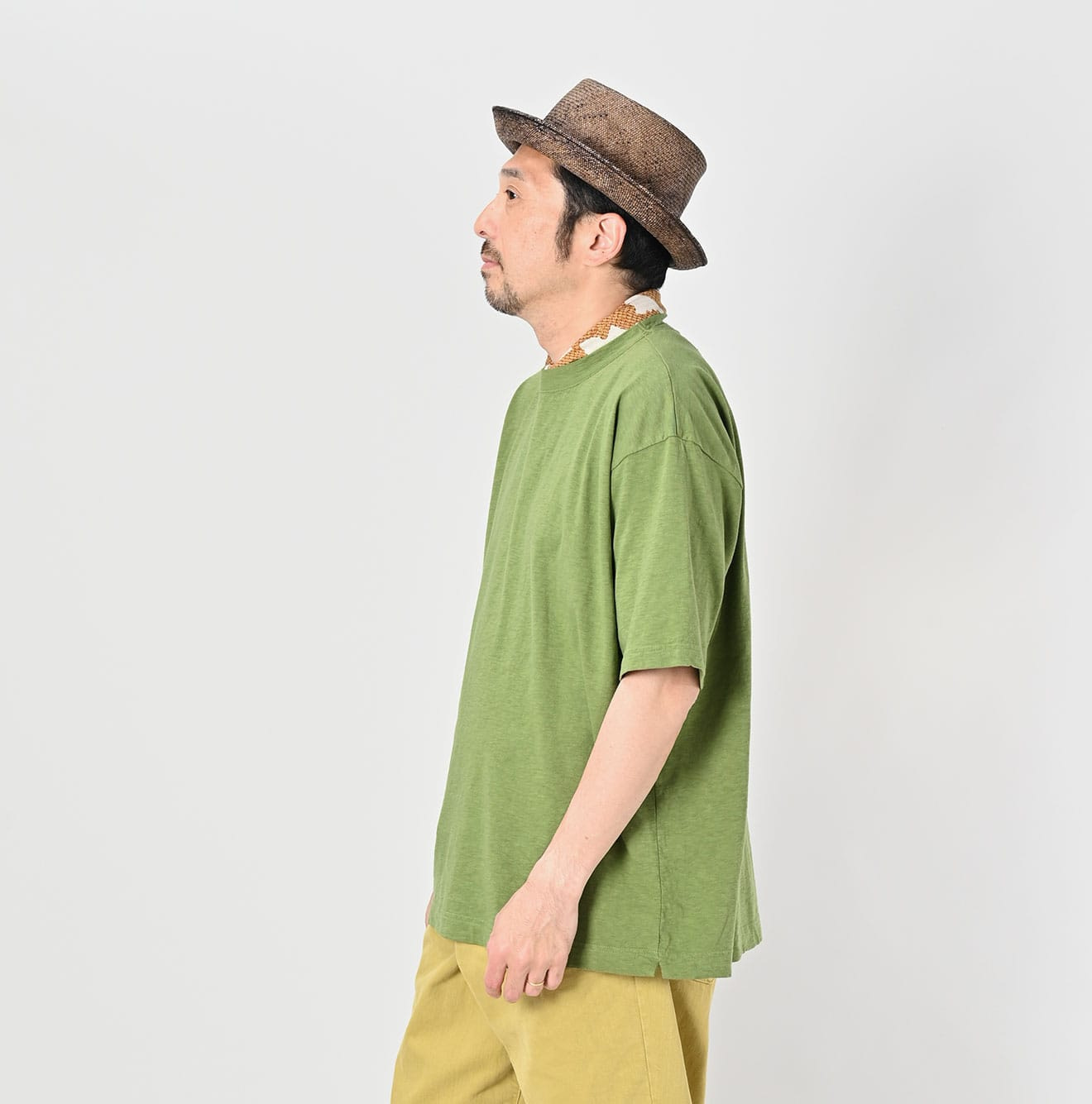 Tenjiku 908 Ocean T-shirt Male Model
