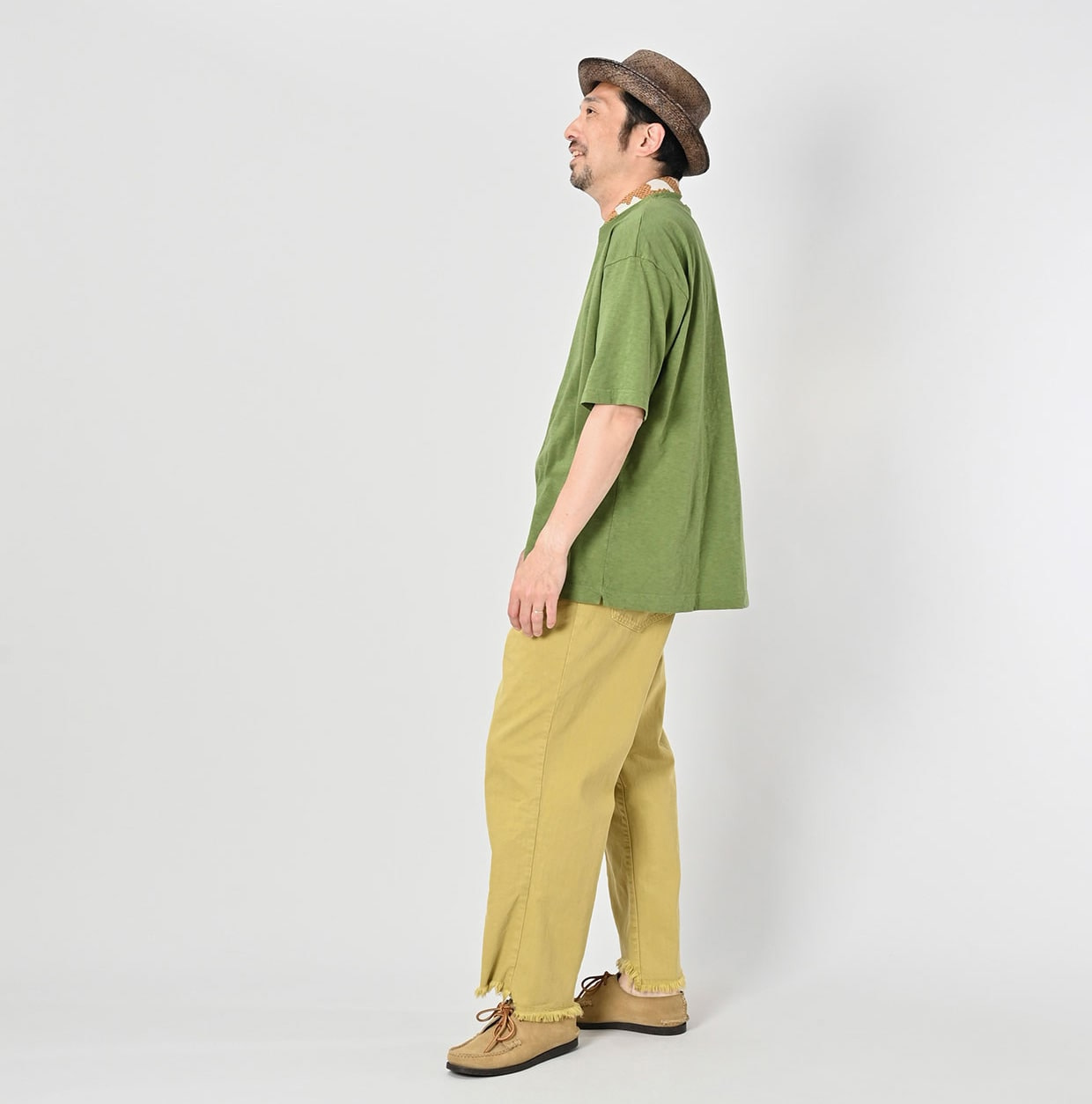 Tenjiku 908 Ocean T-shirt Male Model