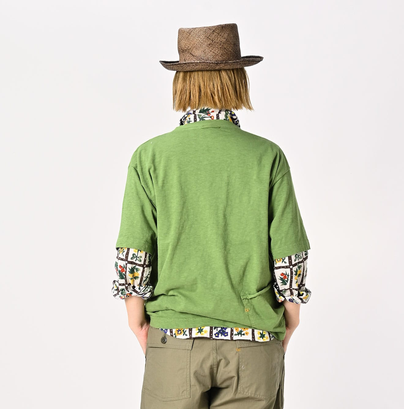 Tenjiku 908 Ocean T-shirt Female Model