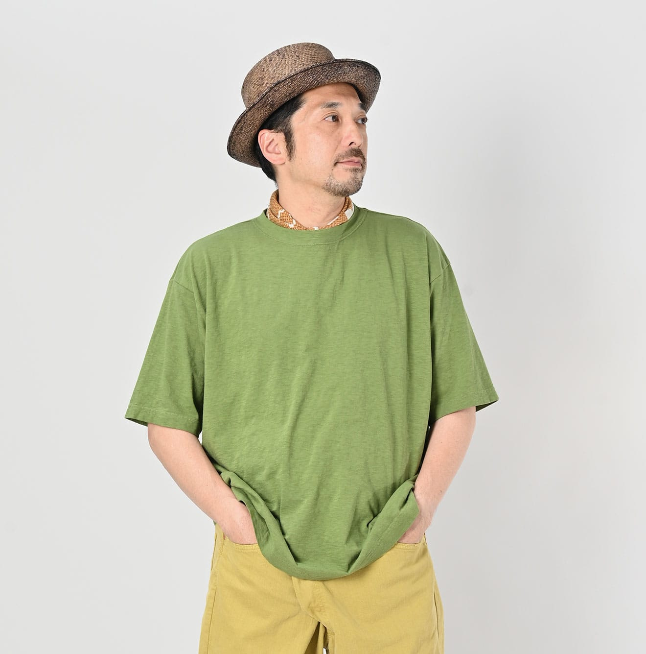 Tenjiku 908 Ocean T-shirt Male Model