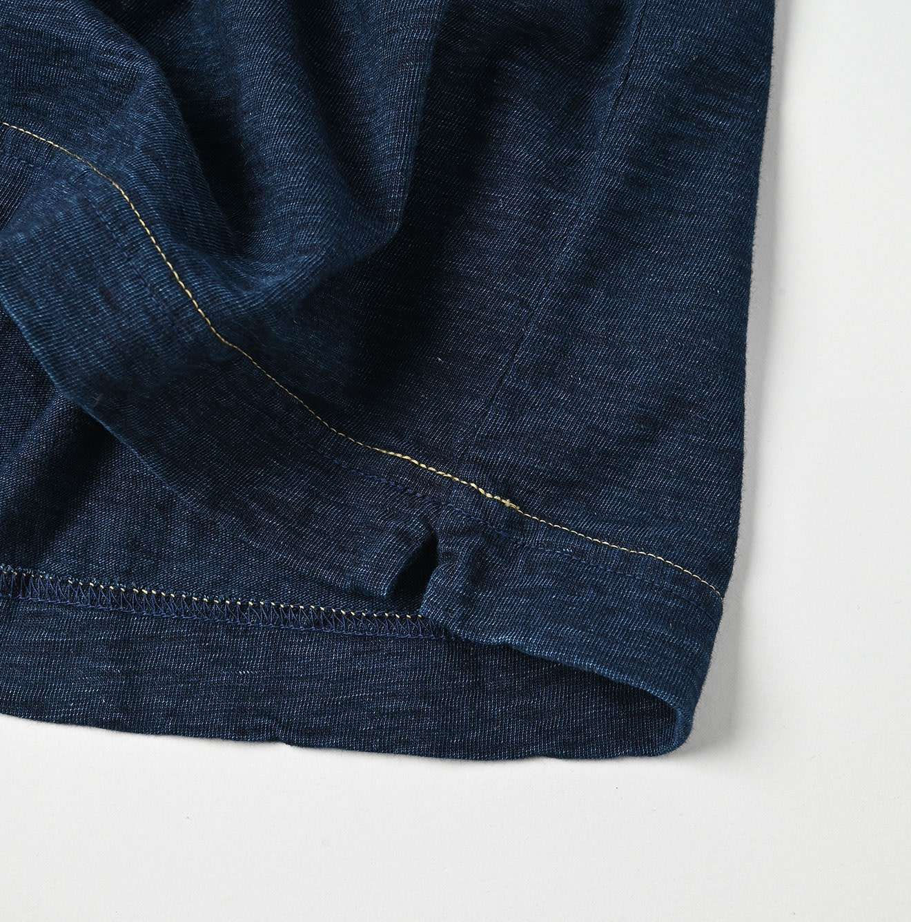 Indigo Tenjiku 908 Ocean T-shirt Detail