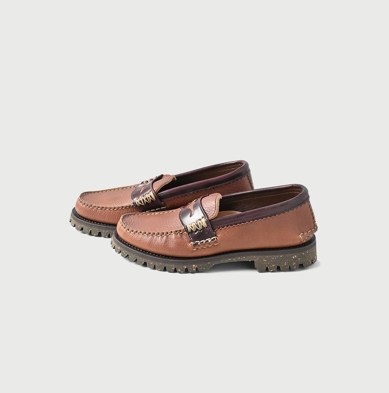 YUKETEN x 45R Cordovan Loafer Cortina Sole - 45R