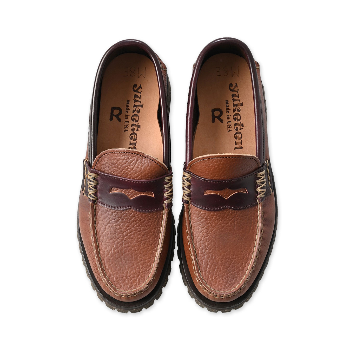 YUKETEN x 45R Cordovan Loafer Cortina Sole - 45R