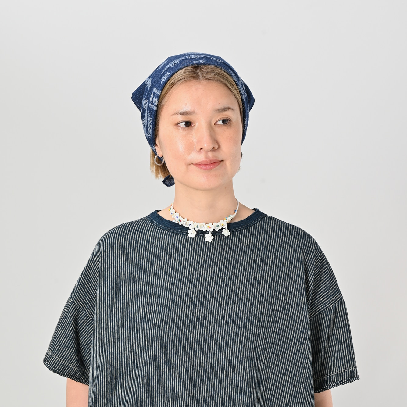 Indigo Hickory Tenjiku Dress - 45r