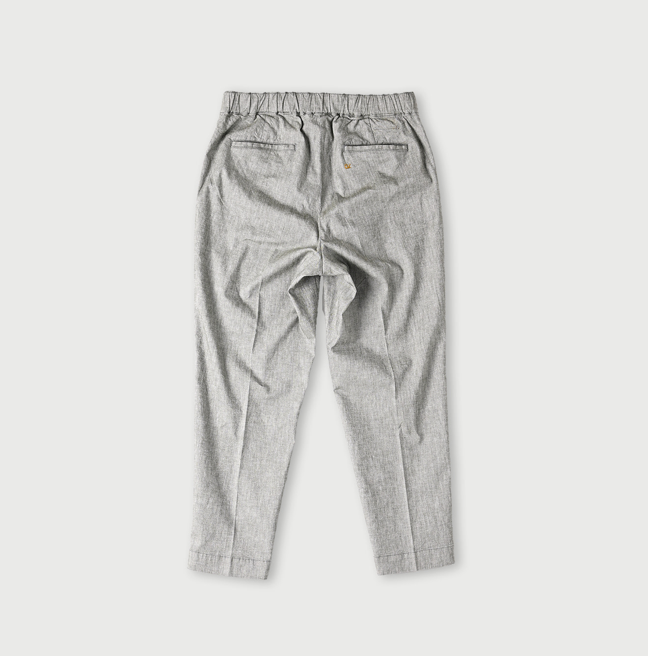 Cotton Linen OX Stretch Sabrina Slacks Back