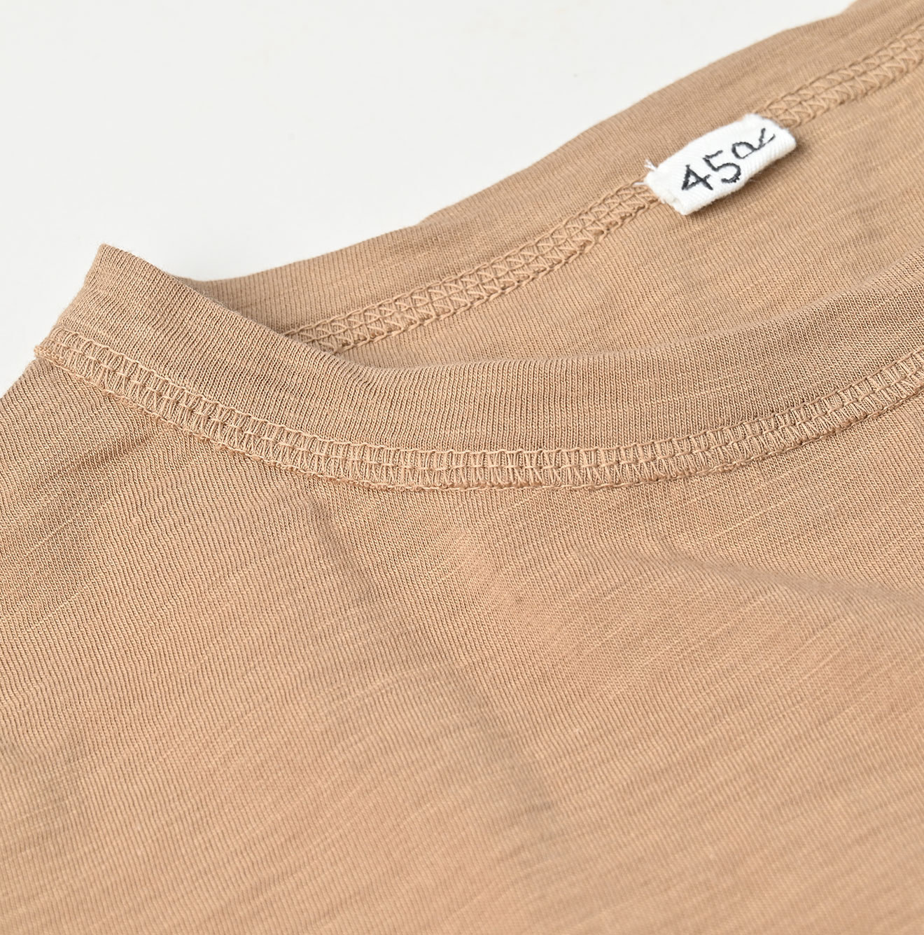 Supima Tenjiku 908 Star Long Sleeve T-shirt Detail