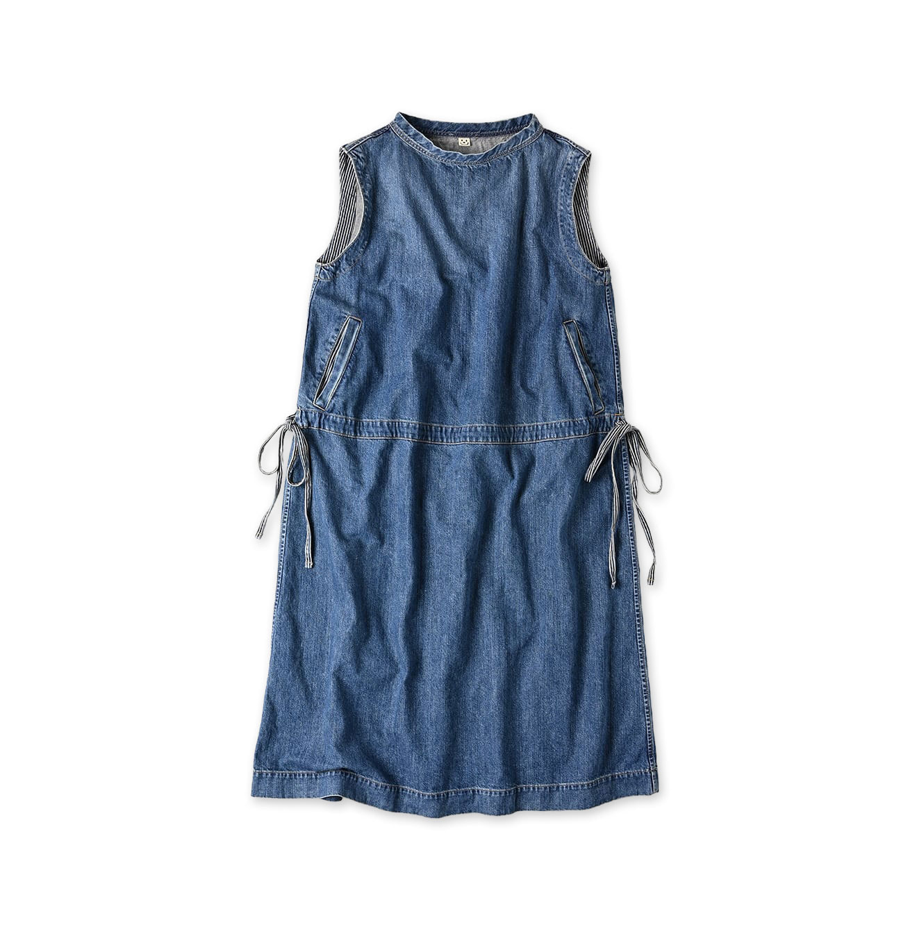 Rye Mugi Denim Dress Indigo Tan