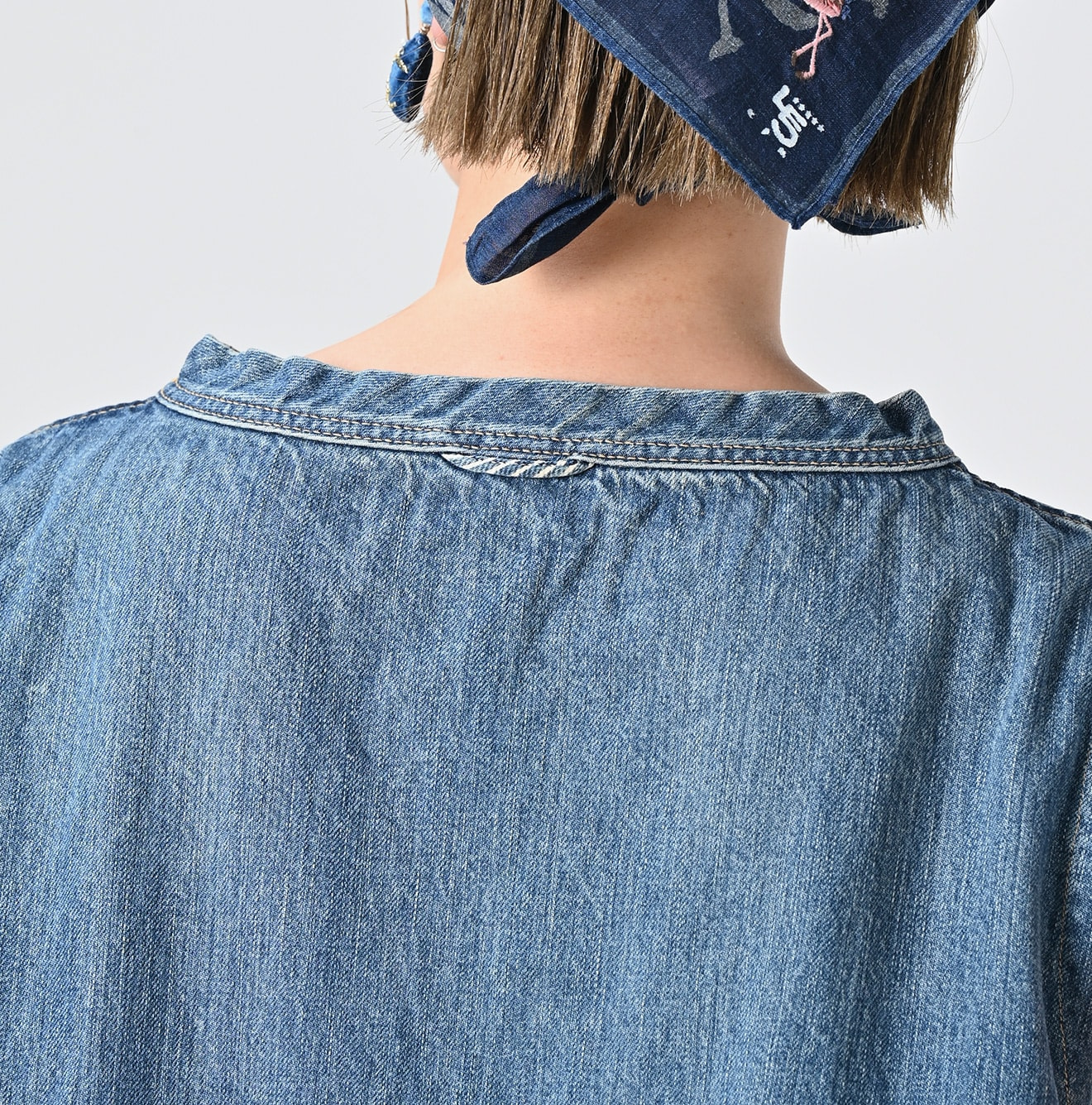 Rye Mugi Denim Dress Detail