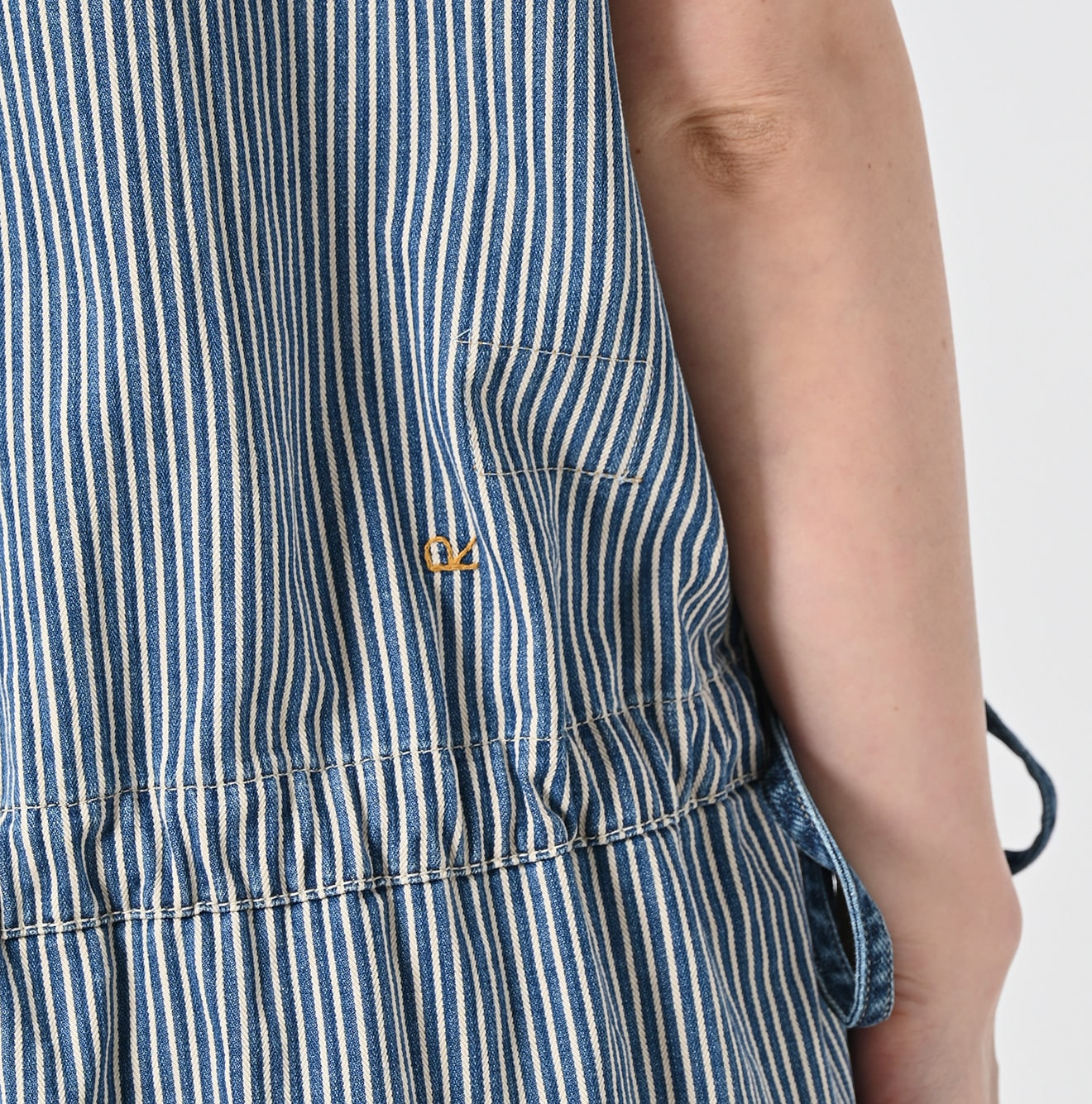 Hickory Rye Mugi Denim Dress Zyu Detail