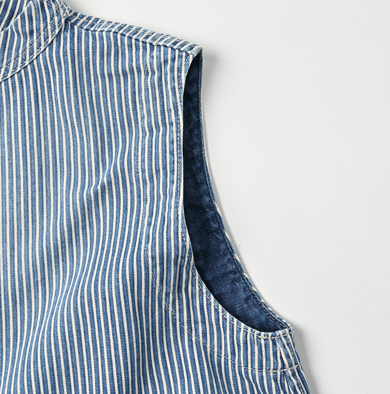 Hickory Rye Mugi Denim Dress Zyu Detail