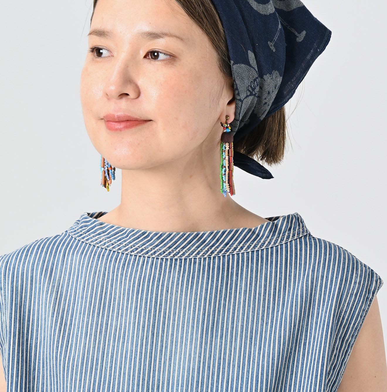 Hickory Rye Mugi Denim Dress Zyu Detail