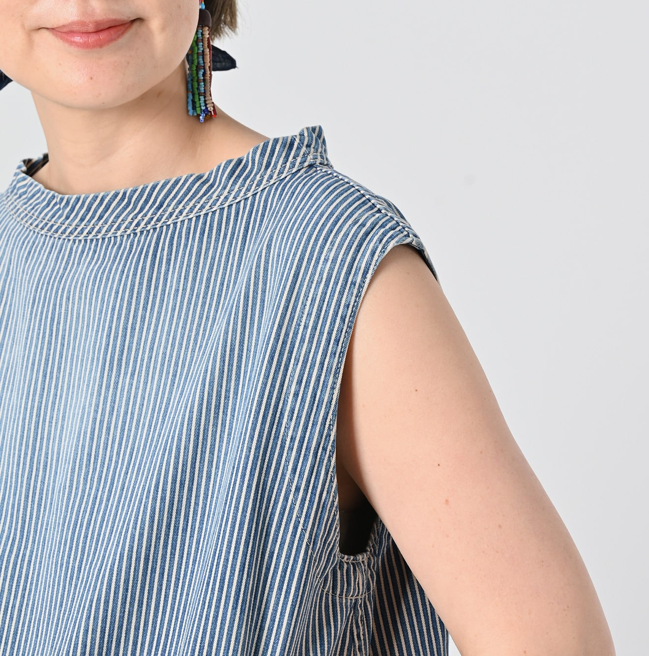 Hickory Rye Mugi Denim Dress Zyu Detail