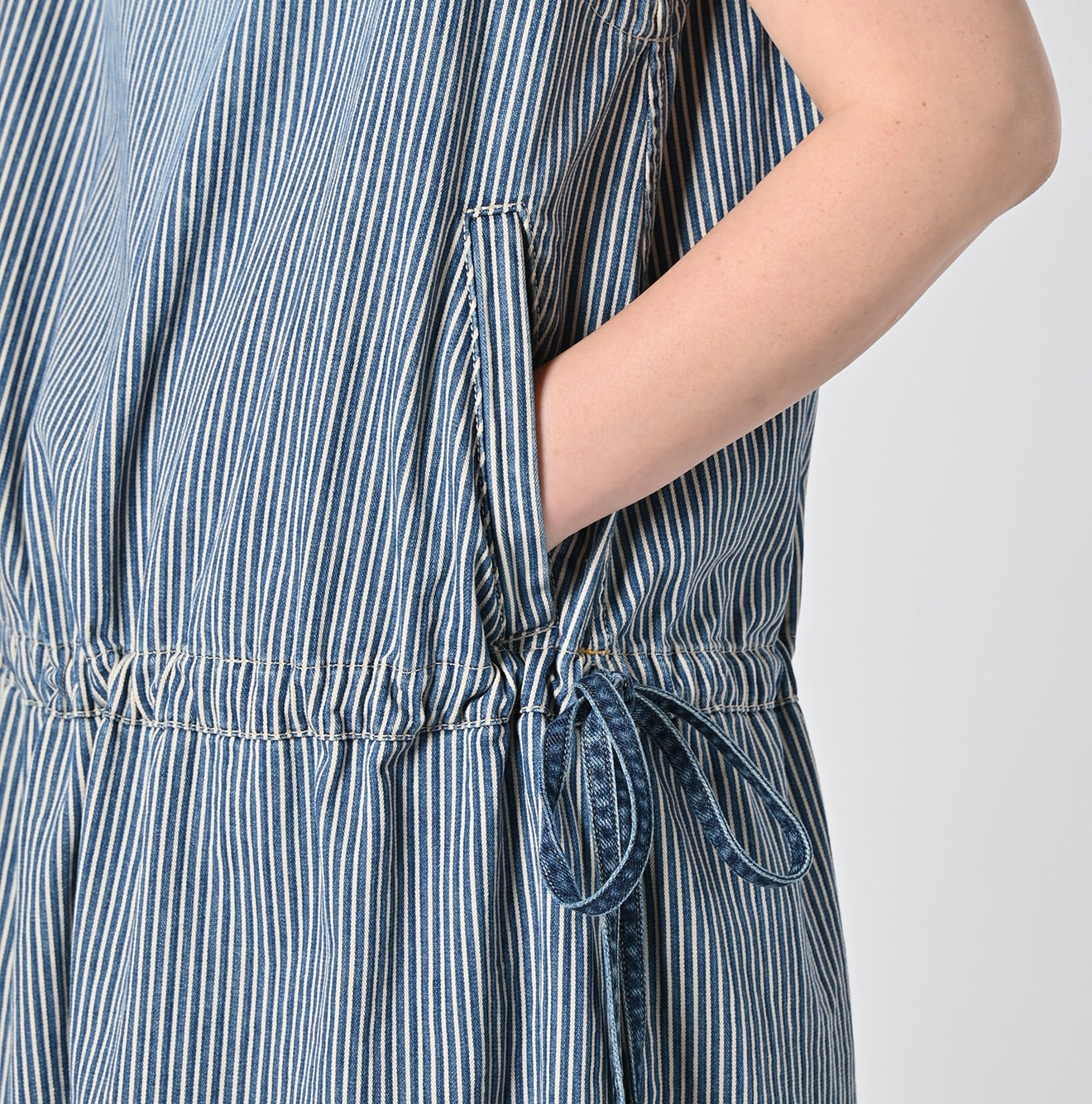 Hickory Rye Mugi Denim Dress Zyu Detail