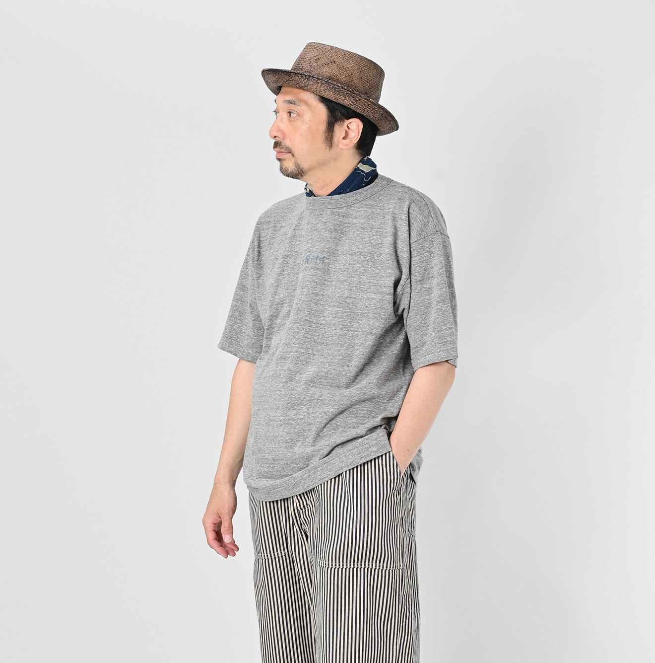 Top Tenjiku 908 45 Star Logo T-shirt Male Model